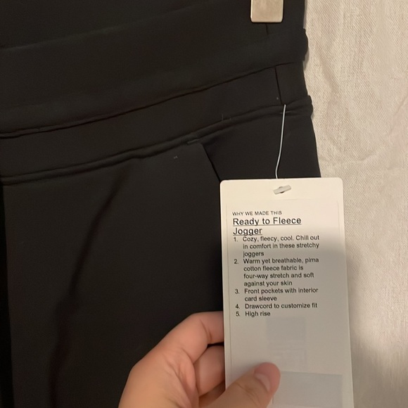 Lululemon Fleece Jogger - Picture 2 of 4